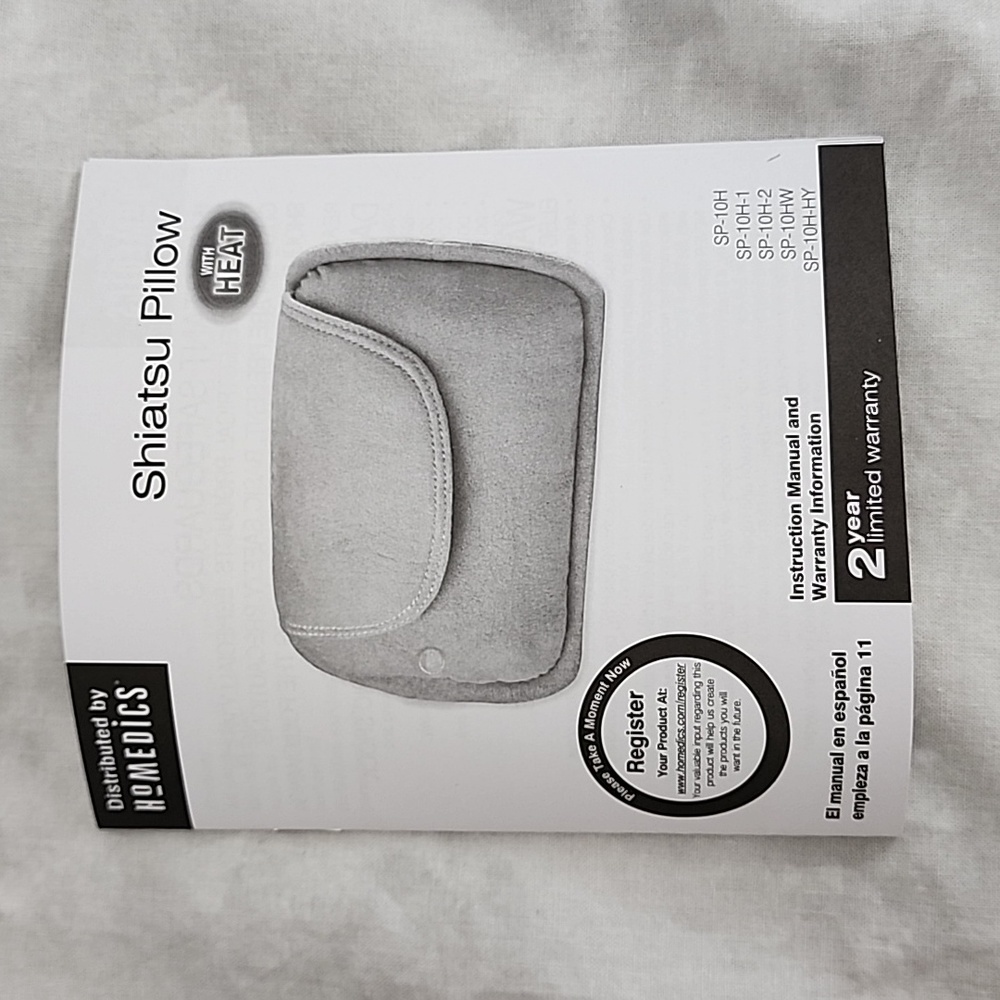 Homedics Shiatsu Massage Pillow w/ Heat - Picture 7 of 8